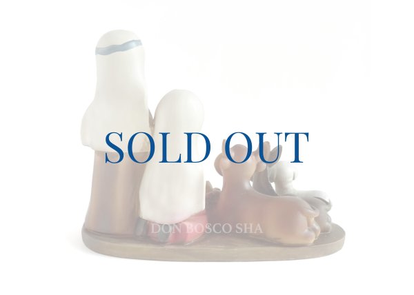 画像3: クリスマス 卓上置物　聖家族　89913　16.5cm　※1点のみ (3)