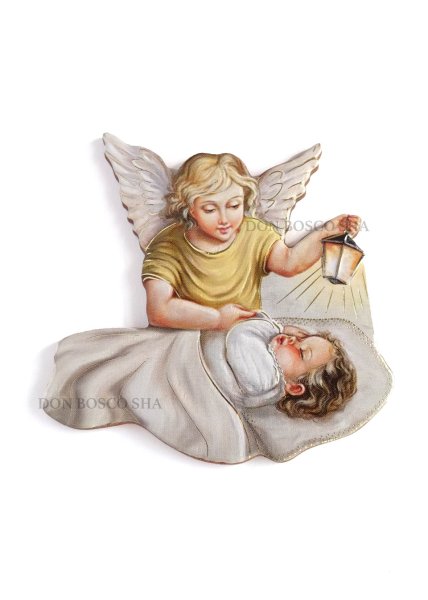 画像1: マグネット　カンテラ天使と幼子 (1)