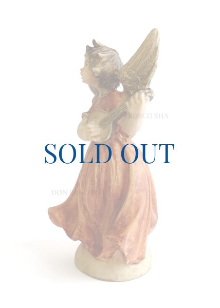 画像2: 奏楽の天使　マンドリン　約14cm カラー (2)