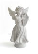 画像1: 奏楽の天使　ライアー　約14cm 白 (1)