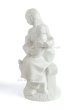 画像2: 椅子の聖母子　約22cm 白 (2)
