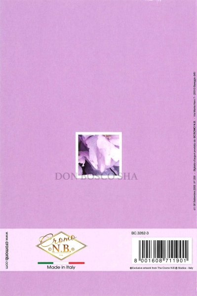 画像3: イタリア製二つ折りカード　誕生日おめでとう！　花　34.1641-1 (3)