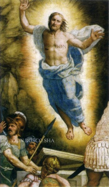 画像1: イタリア製　ご絵　復活のキリスト　ARS324　※¥30 (1)