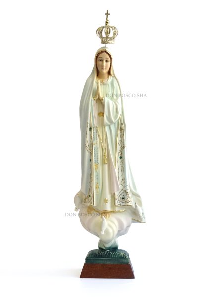 画像1: ファティマの聖母像　約49cm カラー（1244） (1)