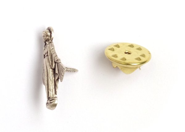 画像3: ピンバッジ　無原罪の聖母 (3)