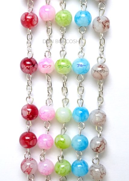 画像2: ロザリオ　缶ケース入り　ルルドのマリアとベルナデッタ (2)