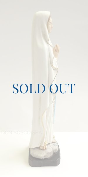 画像3: プラストマーブル製　ルルドの聖母像　カラー 32cm (605)　※店頭在庫1点のみ (3)