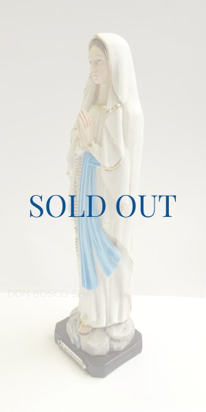 画像6: プラストマーブル製　ルルドの聖母像　カラー 32cm (605)　※店頭在庫1点のみ (6)