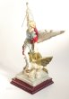 画像3: プラストマーブル製　聖ミカエル像　約28cm カラー (3)