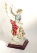 画像2: プラストマーブル製　聖ミカエル像　約28cm カラー (2)
