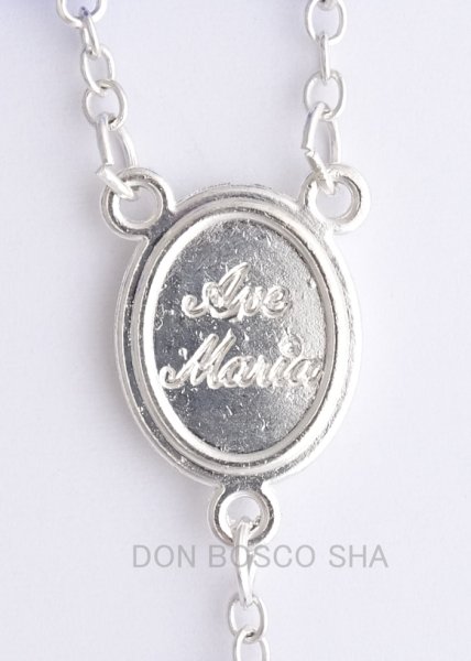 画像3: ロザリオ　ガラス6mm珠 　メジュゴリエのマリア (3)