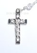 画像3: ロザリオ　スワロフスキー＆シルバー925　クリア5mm珠　【返品不可商品】 (3)