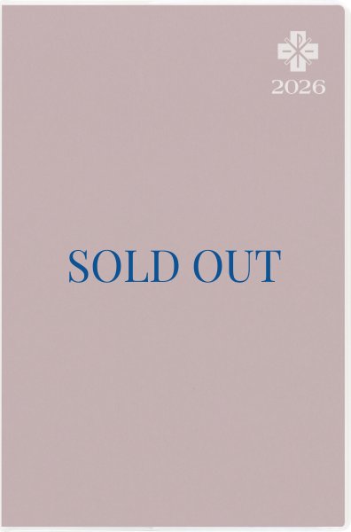 画像1: カトリック手帳2026　大判　えんじ (1)