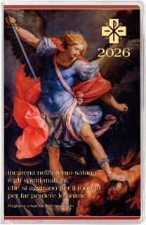 イタリア製 ご絵 大天使聖ミカエル(※5枚セット) - ドン・ボスコ社