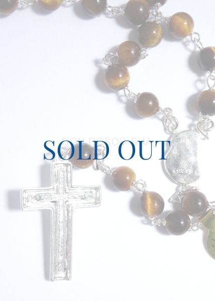 画像3: ロザリオ　シルバー＆タイガーアイ　※在庫僅少 (3)