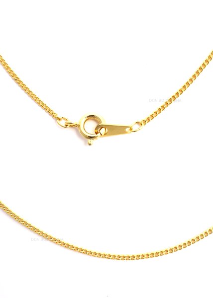 画像2: ネックチェーン　金メッキ 極細　60cm　【返品不可商品】 (2)