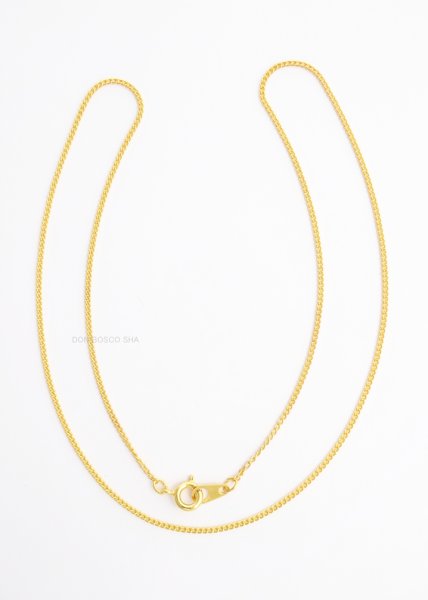 画像1: ネックチェーン　金メッキ 極細　45cm　【返品不可商品】 (1)