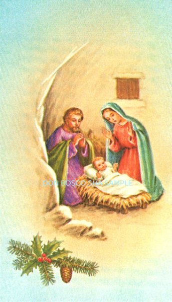 画像1: イタリア製　ご絵　聖家族　(01-24/2)(※5枚セット) (1)