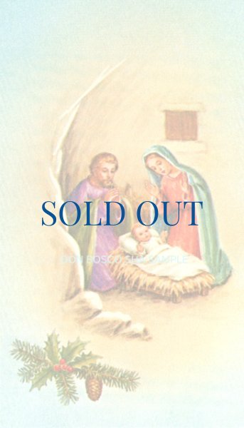 画像1: イタリア製　ご絵　聖家族　(01-24/2)(※5枚セット) (1)