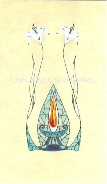 画像1: イタリア製　ご絵　受洗・記念（40）(※5枚セット) (1)
