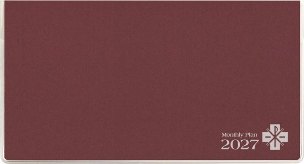 画像1: マンスリープラン2027　えんじ (1)