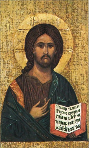 画像1: イタリア製　ご絵　イコン　イエス　ICON 12　(※5枚セット) (1)