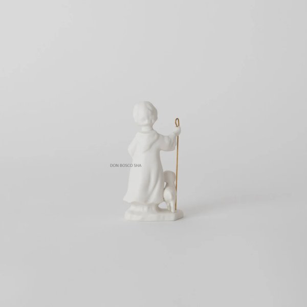 画像3: 新磁器　少年牧者立像　11.2cm　A1010448　【お取り寄せ品・キャンセル、返品不可商品】 (3)