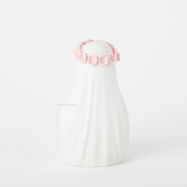 画像3: 新磁器　薔薇の聖母胸像　13cm　A1010427　【お取り寄せ品・キャンセル、返品不可商品】 (3)