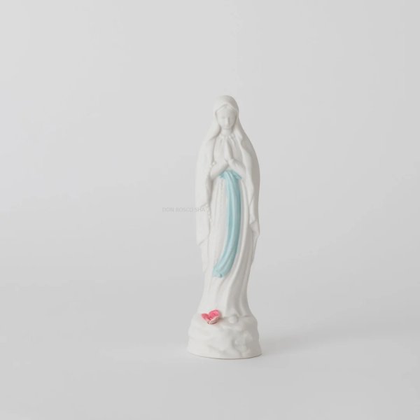 画像1: 新磁器　ルルドの聖母マリア像　17.2cm　A1010410　【お取り寄せ品・キャンセル、返品不可商品】 (1)