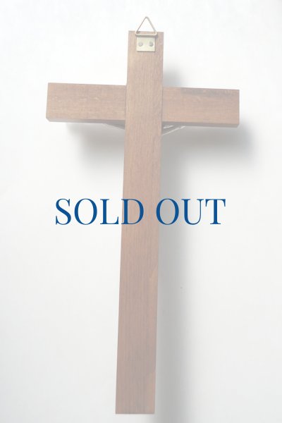 画像2: 壁掛け十字架　木製　H20.5cm (2)