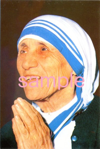 画像1: ポストカード　マザー・テレサ　FIDES238 (1)