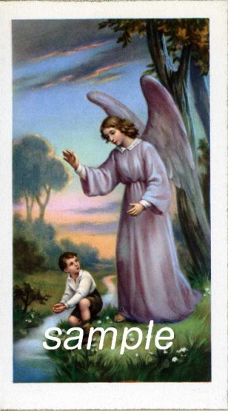 画像1: イタリア製　ご絵　守護の天使　5（1626） (1)