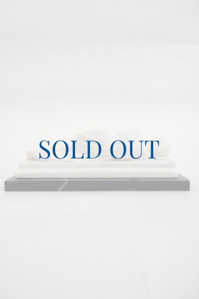 画像3: プラストマーブル製　聖セシリア像　約W16cm 白 (3)