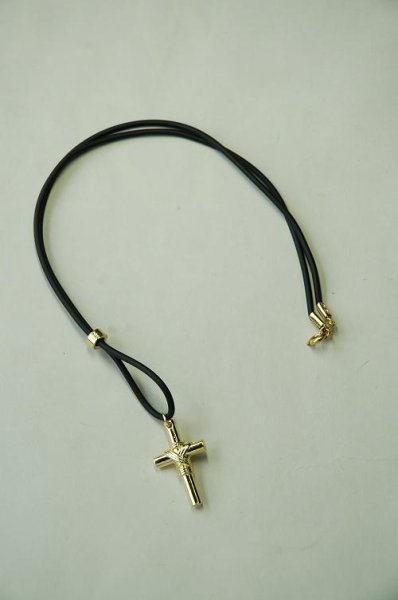 画像2: ★20%OFF★ペンダント 十字架ペンダント 金色 (2)