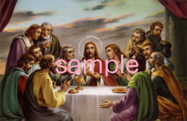 画像1: イタリア製　ご絵　最後の晩餐　（T.1619） (1)