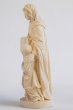 画像4: 木彫り　聖アンナと幼いマリア像　白木 約11.5cm NB (4)