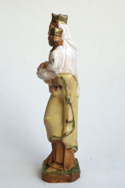 画像4: 樹脂製 カルメル山の聖母像 約7cm カラー (4)