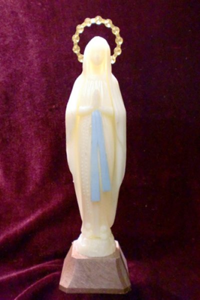 画像4: ご像　蛍光　ルルドの聖母像 (4)