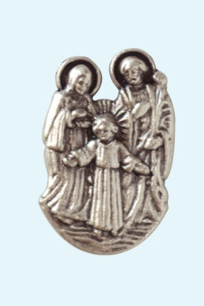 画像1: ピンバッジ　聖家族　NB (1)