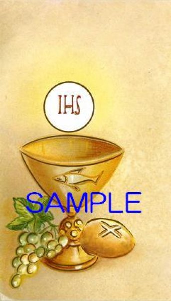 画像1: イタリア製　ご絵　受洗・叙階記念カード（3）SIMBOLI 7 (1)