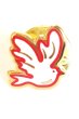 画像2: ピンバッジ　ハト　カラー　NB (2)