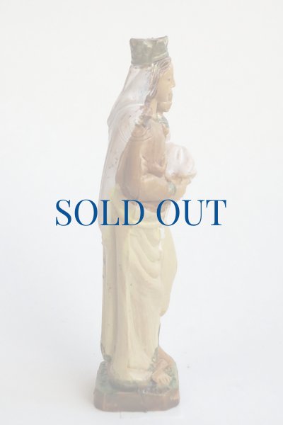 画像2: 樹脂製　カルメル山の聖母像　約7cm カラーNB　※在庫僅少 (2)