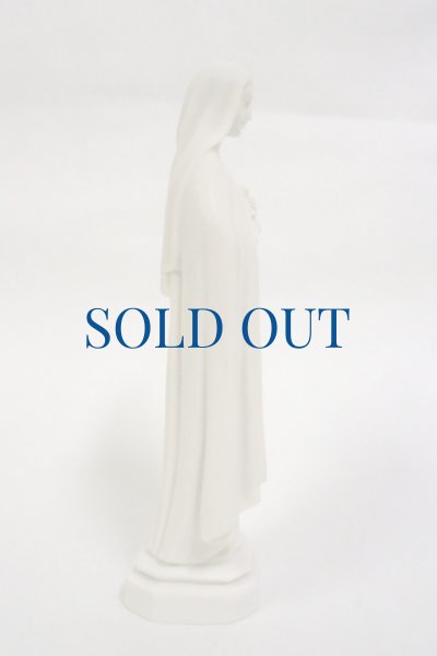 画像2: プラストマーブル製　聖テレジア像　16cm 白 (2)