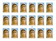 画像2: イタリア製シール　メジュゴリエの聖母（34） (2)
