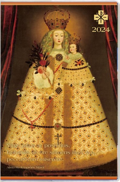 画像1: カトリック手帳2024　大判　グアプロの聖母 (1)