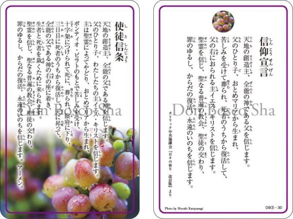 画像1: 祈りカード03　信仰宣言／使徒信条 (1)