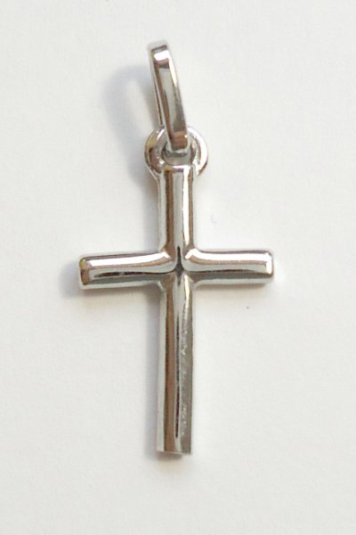 画像2: ミニ十字架　シルバー925　15x10mm【返品不可商品】NB (2)