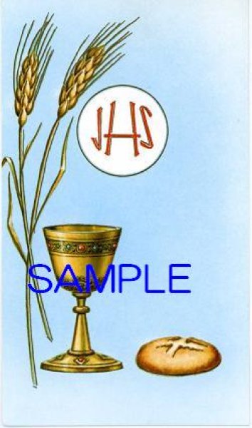 画像1: イタリア製　ご絵　受洗・叙階記念カード（5）SIMBOLI 9 (1)