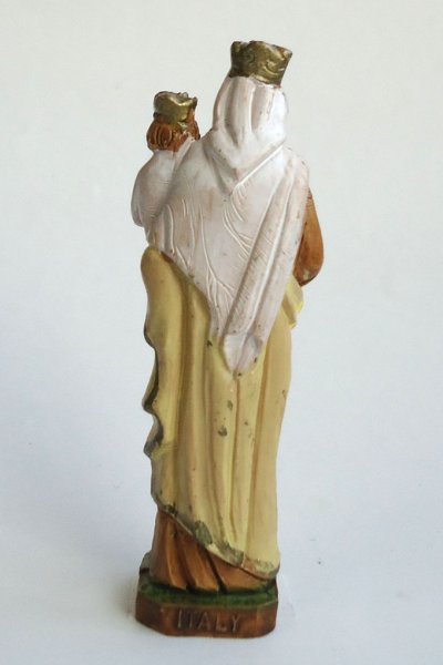 画像3: 樹脂製 カルメル山の聖母像 約7cm カラー (3)