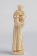 画像3: 木彫り　パドアの聖アントニオと幼子イエス像　白木 7cm　　 (3)